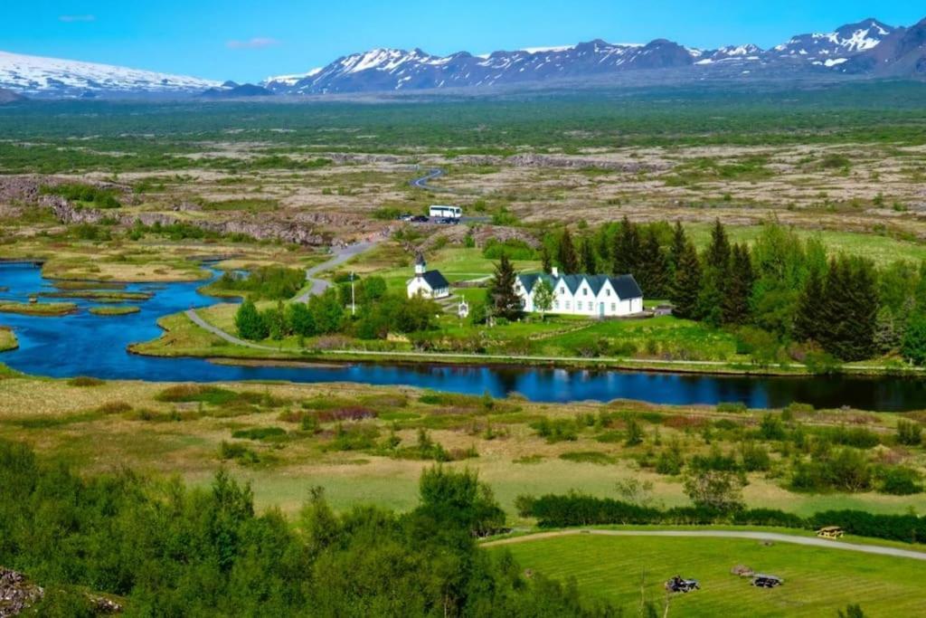 Eyvik Cottages - Private Hot Tub! Selfoss Exterior foto